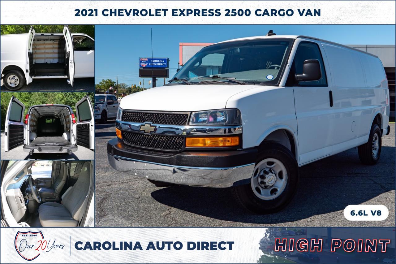2021 Chevrolet Express 2500 Cargo Van / 6.6L V8 / Convenience Package