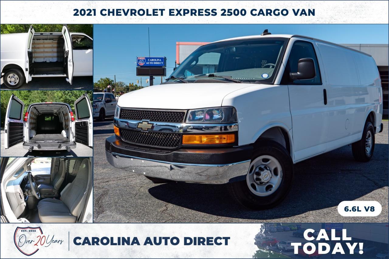 2021 Chevrolet Express 2500 Cargo Van / 6.6L V8 / Convenience Package