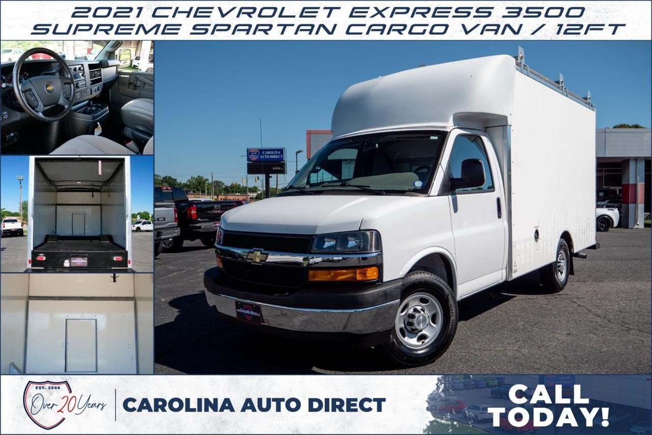 2021 Chevrolet Express 3500 / Supreme Spartan Cargo Van / 12FT / 6.6L V8!