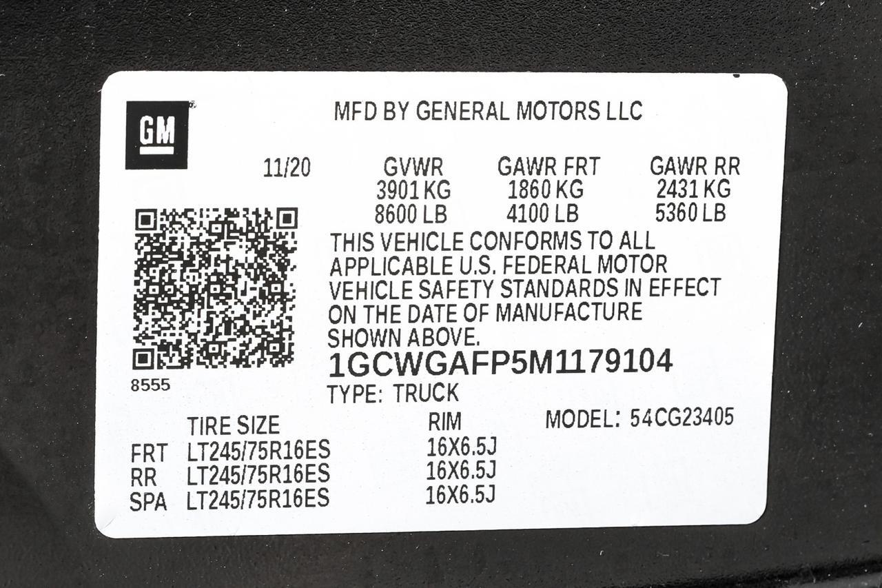 2021 Chevrolet Express Cargo Van Farmers Branch TX