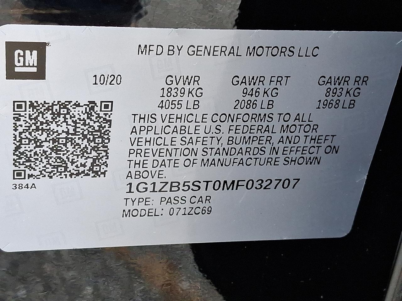 2021 Chevrolet Malibu FWD LS Allentown PA