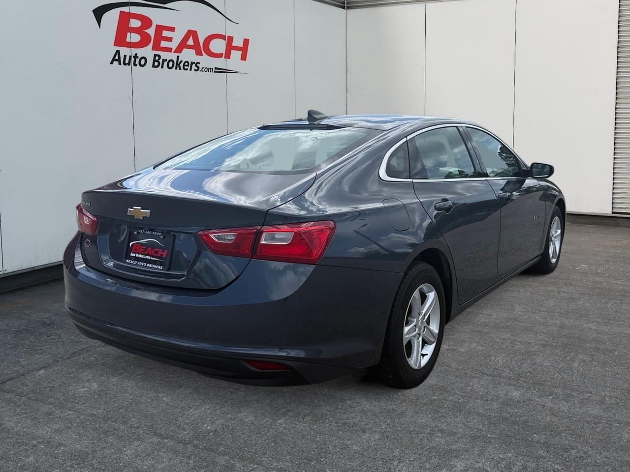 2021 Chevrolet Malibu LS, APPLE CARPLAY/ANDROID AUTO, BACKUP CAMERA, KEYLESS START, WIFI, POWER MIRRORS, ONLY 1 OWNER, CLEAN CARFAX! Norfolk VA