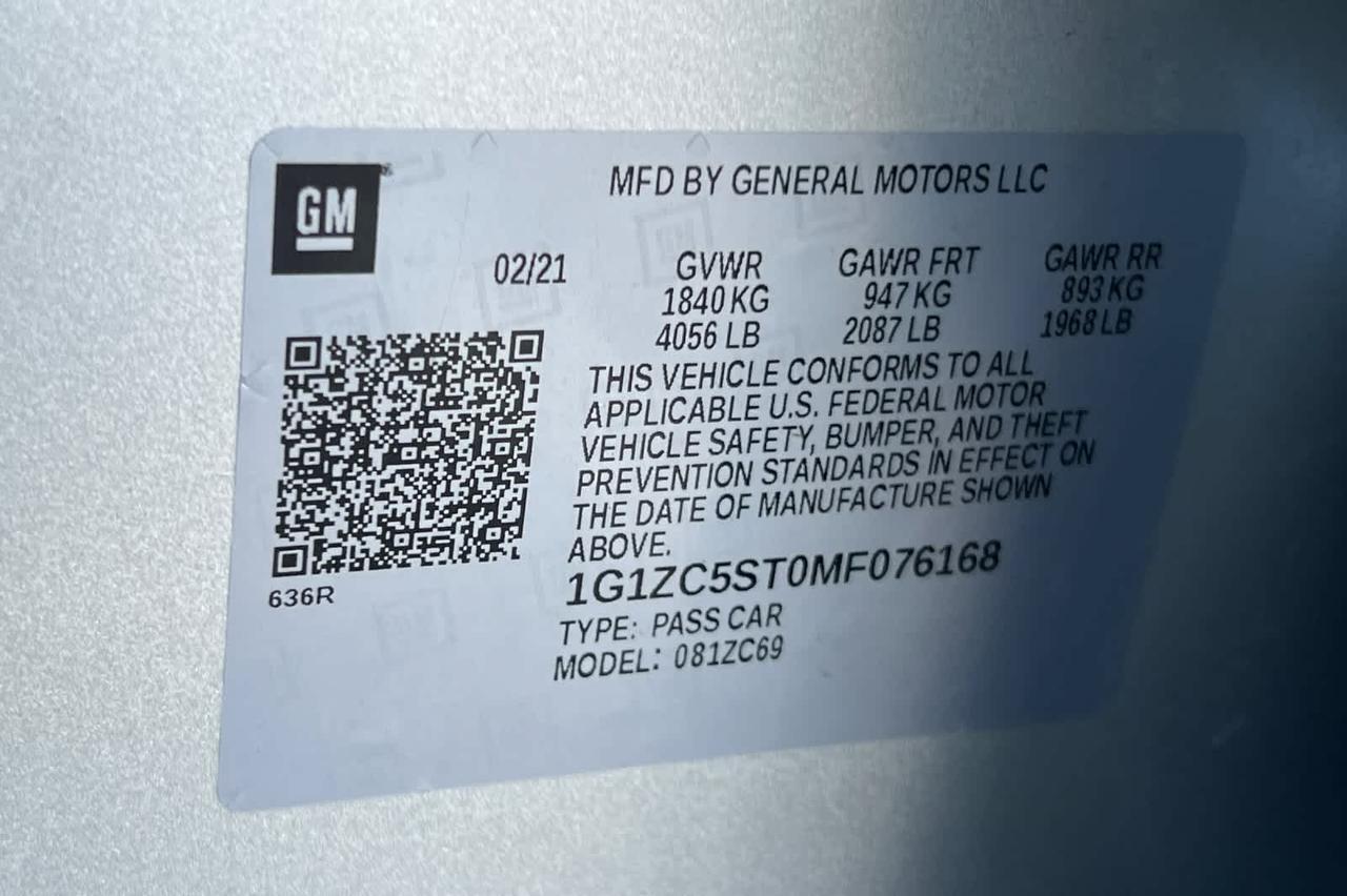 2021 Chevrolet Malibu LS Roseville CA