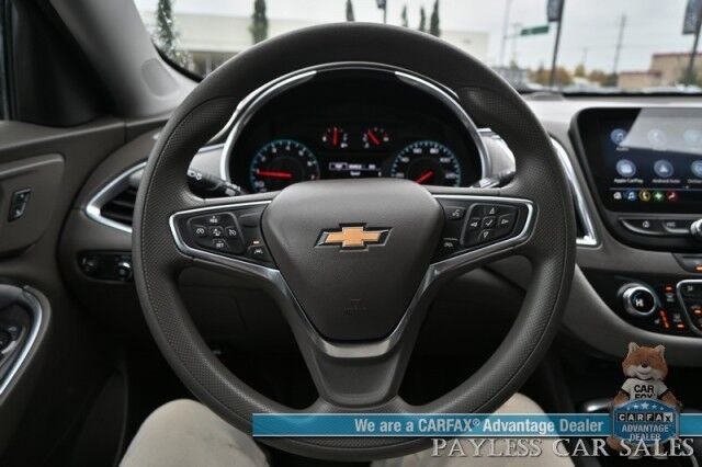 2021 Chevrolet Malibu LT / Driver Confidence II Pkg / Auto Start / Power & Heated Cloth Seats / Adaptive Cruise Control / Lane Departure & Blind Spot Alert / Apple CarPlay & Android Auto / Back Up Camera / Keyless Entry & Start / 1-Owner Anchorage AK