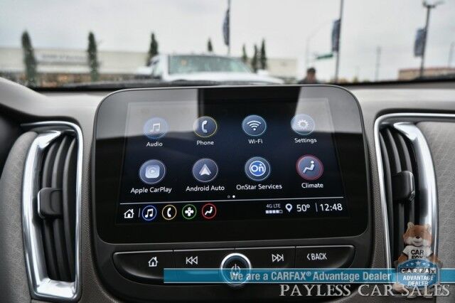 2021 Chevrolet Malibu LT / Driver Confidence II Pkg / Auto Start / Power & Heated Cloth Seats / Adaptive Cruise Control / Lane Departure & Blind Spot Alert / Apple CarPlay & Android Auto / Back Up Camera / Keyless Entry & Start / 1-Owner Anchorage AK
