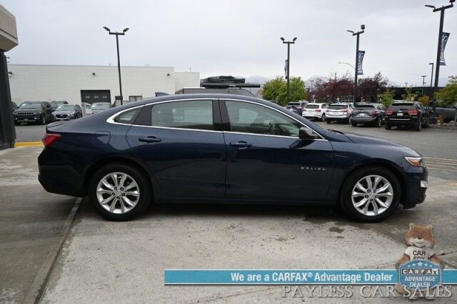 2021 Chevrolet Malibu LT / Driver Confidence II Pkg / Auto Start / Power & Heated Cloth Seats / Adaptive Cruise Control / Lane Departure & Blind Spot Alert / Apple CarPlay & Android Auto / Back Up Camera / Keyless Entry & Start / 1-Owner Anchorage AK