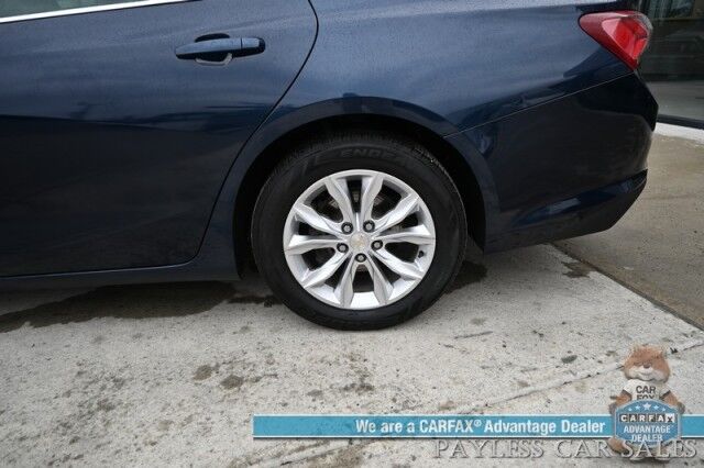 2021 Chevrolet Malibu LT / Driver Confidence II Pkg / Auto Start / Power & Heated Cloth Seats / Adaptive Cruise Control / Lane Departure & Blind Spot Alert / Apple CarPlay & Android Auto / Back Up Camera / Keyless Entry & Start / 1-Owner Anchorage AK