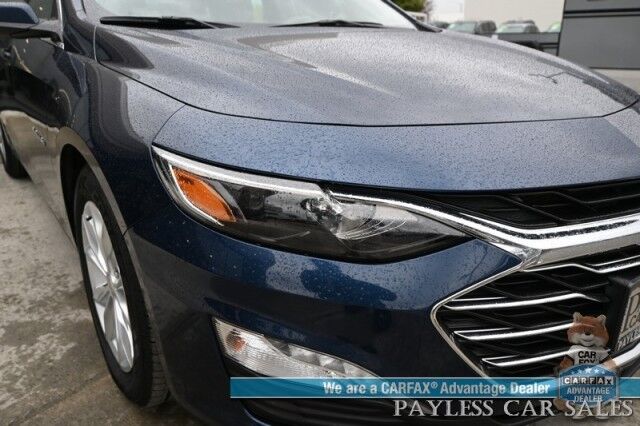 2021 Chevrolet Malibu LT / Driver Confidence II Pkg / Auto Start / Power & Heated Cloth Seats / Adaptive Cruise Control / Lane Departure & Blind Spot Alert / Apple CarPlay & Android Auto / Back Up Camera / Keyless Entry & Start / 1-Owner Anchorage AK