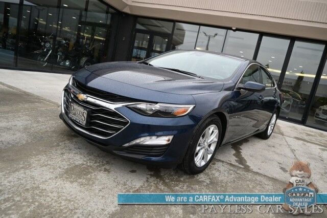 2021 Chevrolet Malibu LT / Driver Confidence II Pkg / Auto Start / Power & Heated Cloth Seats / Adaptive Cruise Control / Lane Departure & Blind Spot Alert / Apple CarPlay & Android Auto / Back Up Camera / Keyless Entry & Start / 1-Owner Anchorage AK