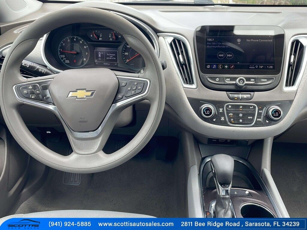 2021 Chevrolet Malibu~AUTOMATIC~AMAZING GAS MILEAGE~CLEAN CARFAX~COLD A/C~ONLINE FINANCE AND SHIPPING AVAILABLE LT Sarasota FL