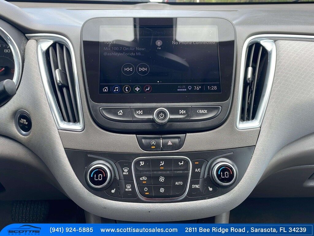 2021 Chevrolet Malibu~AUTOMATIC~AMAZING GAS MILEAGE~CLEAN CARFAX~COLD A/C~ONLINE FINANCE AND SHIPPING AVAILABLE LT Sarasota FL