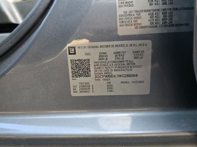 2021 Chevrolet Silverado 1500 2-WD CREW CAB San Antonio TX
