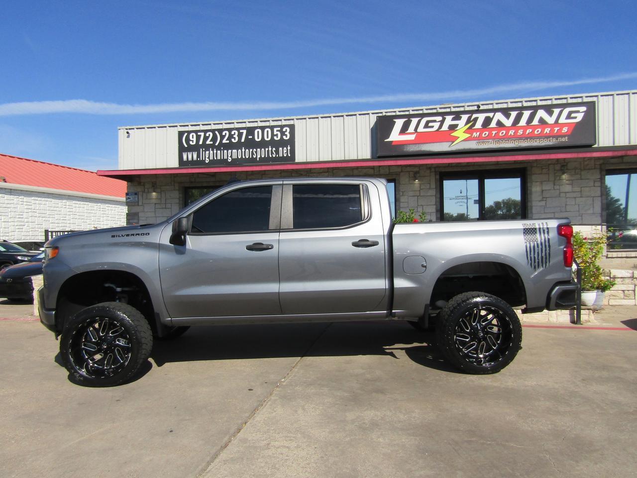 2021 Chevrolet Silverado 1500 2WD Crew Cab 147 Custom Grand Prairie TX