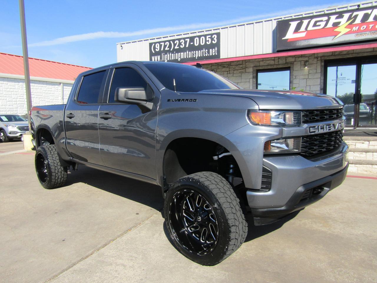 2021 Chevrolet Silverado 1500 2WD Crew Cab 147 Custom Grand Prairie TX