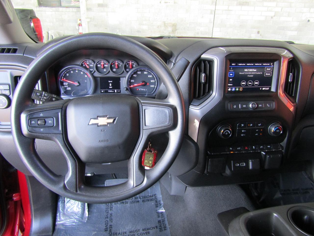 2021 Chevrolet Silverado 1500 2WD Crew Cab 147 Custom Grand Prairie TX
