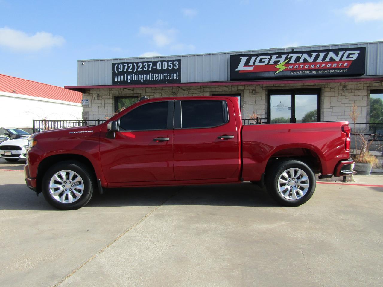 2021 Chevrolet Silverado 1500 2WD Crew Cab 147 Custom Grand Prairie TX