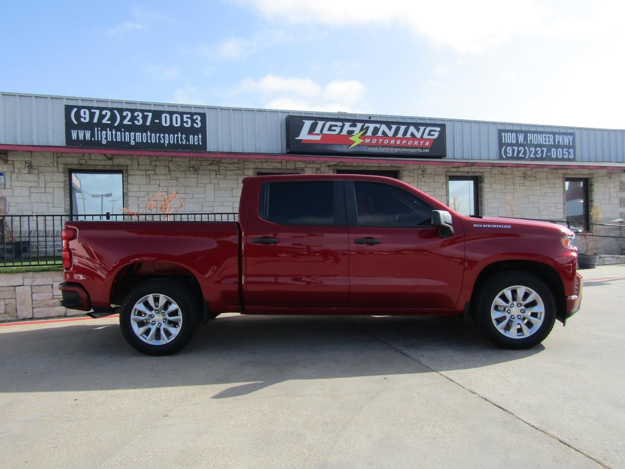 2021 Chevrolet Silverado 1500 2WD Crew Cab 147 Custom Grand Prairie TX