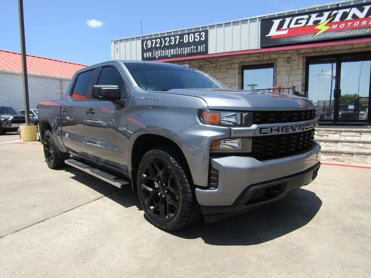 2021 Chevrolet Silverado 1500 2WD Crew Cab 147\ Custom" Grand Prairie TX