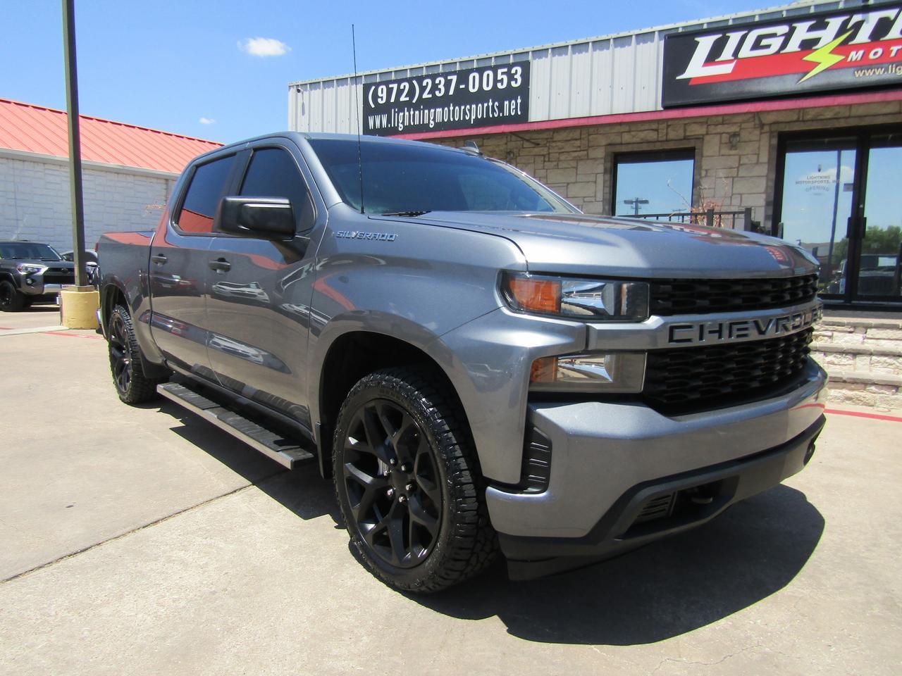 2021 Chevrolet Silverado 1500 2WD Crew Cab 147\ Custom" Grand Prairie TX