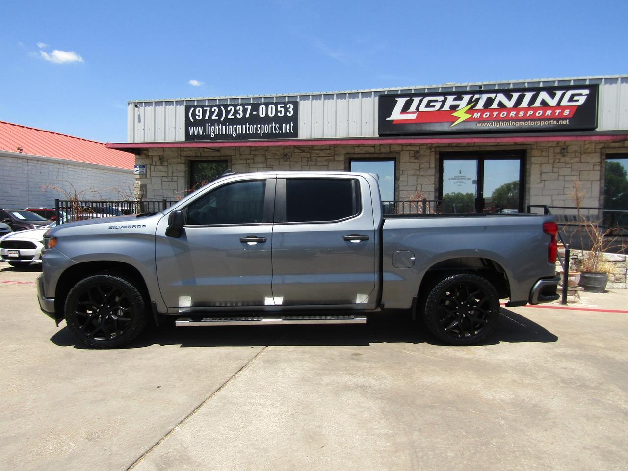 2021 Chevrolet Silverado 1500 2WD Crew Cab 147\ Custom" Grand Prairie TX