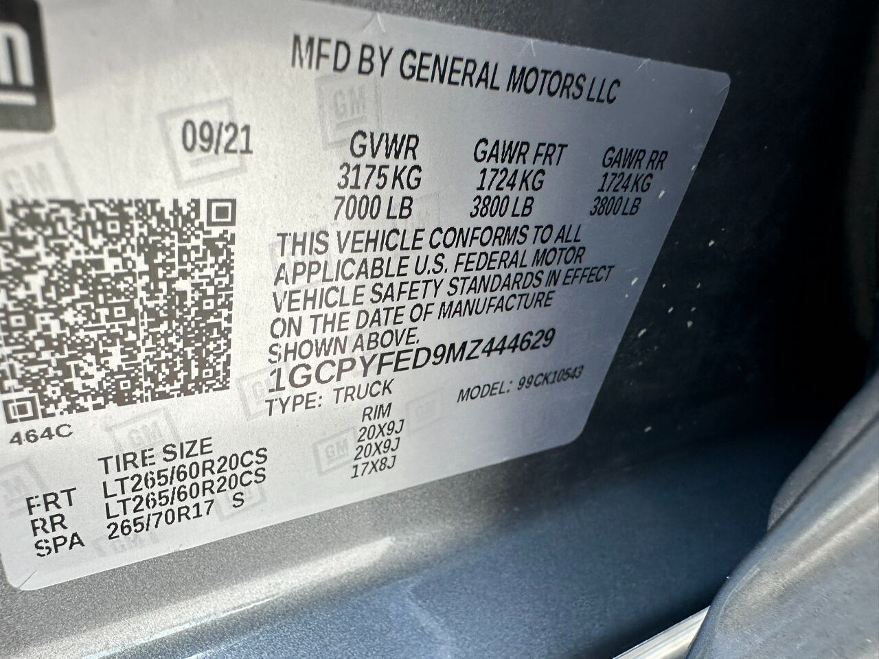 2021 Chevrolet Silverado 1500 4WD Crew Cab 147" LT Trail Boss Jacksonville FL