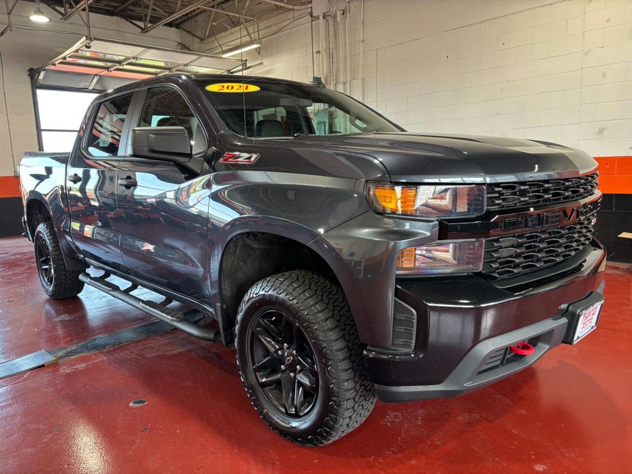 2021 Chevrolet Silverado 1500 4WD Crew Cab Short Bed Custom Trail Boss Franklin OH