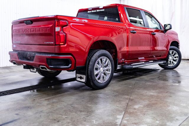 2021 Chevrolet Silverado 1500 4x4 Crew Cab Custom BCam Red Deer AB