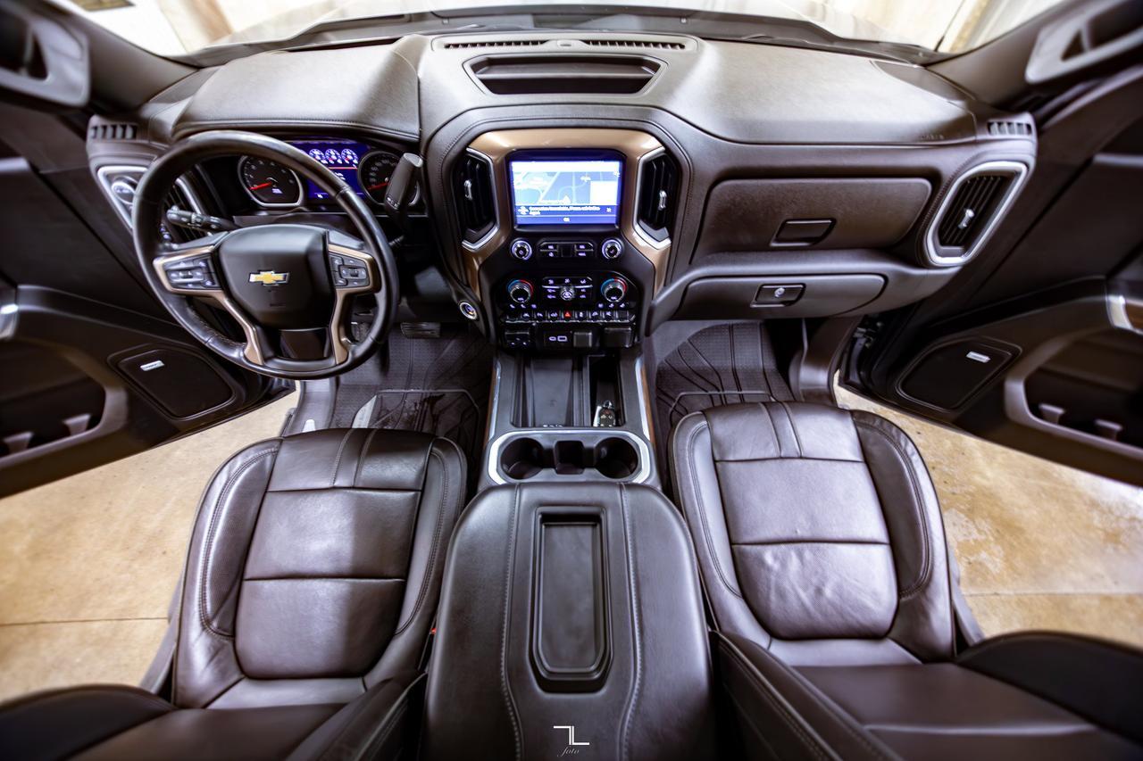 2021 Chevrolet Silverado 1500 4x4 Crew Cab High Country Leather Roof Nav BCam Red Deer AB