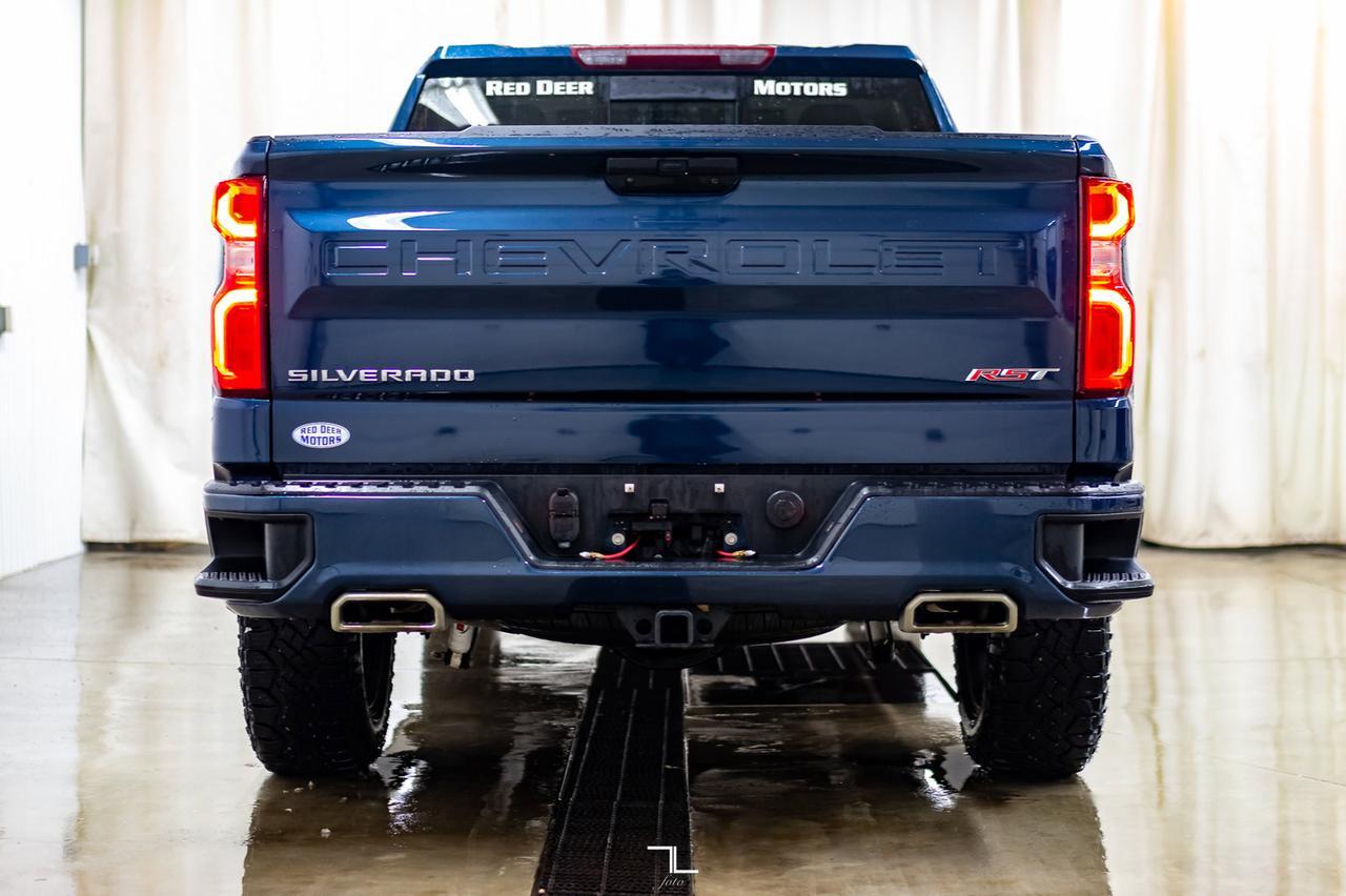 2021 Chevrolet Silverado 1500 4x4 Crew Cab RST Z71 Leather Roof BCam Red Deer AB