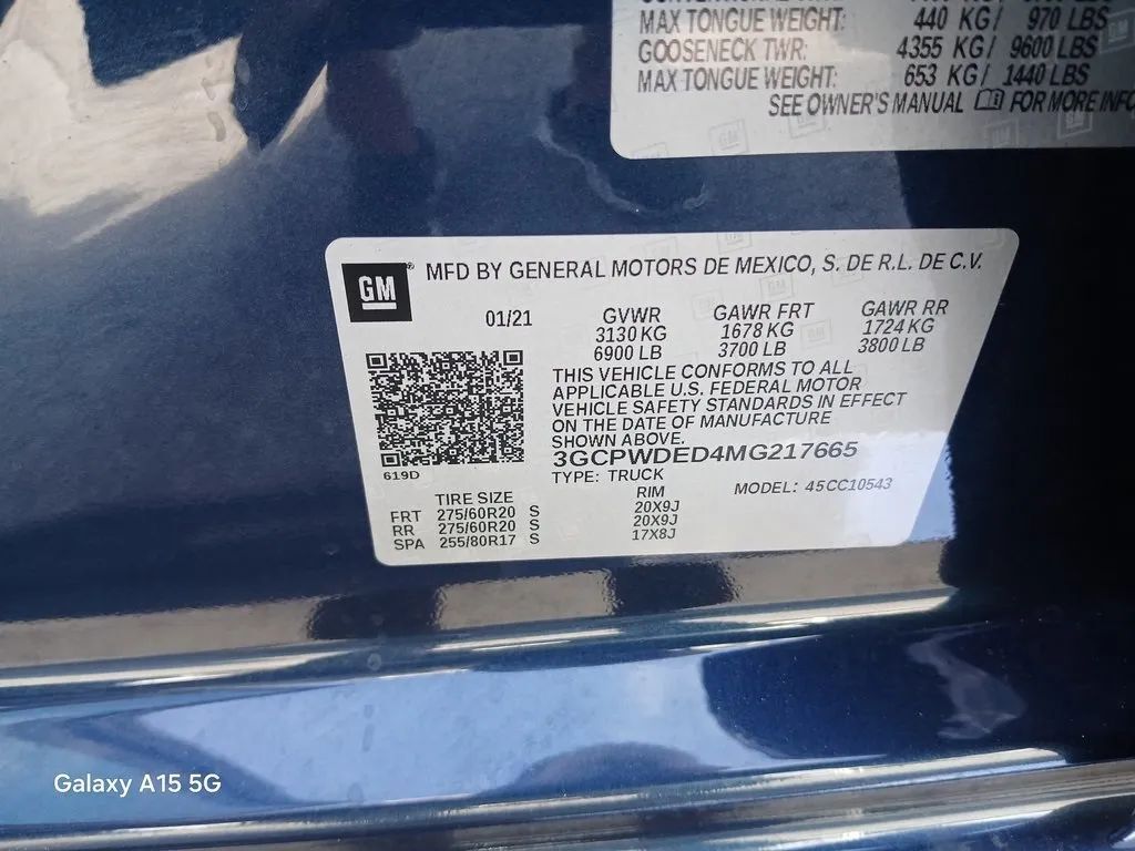 2021 Chevrolet Silverado 1500 Crew Cab RST Pickup 4D 5 3/4 ft Maitland FL