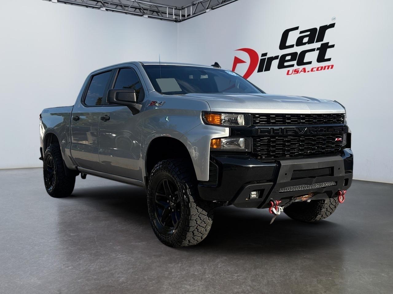 2021 Chevrolet Silverado 1500 Custom Trail Boss, BACKUP CAMERA, BED LINER, TOW PACKAGE, APPLE CARPLAY/ANDROID AUTO, CORNER REAR BUMPER STEP, RUNNING BOARDS, LOW MIILEAGE, DRIVE LIKE A BOSS! Virginia Beach VA