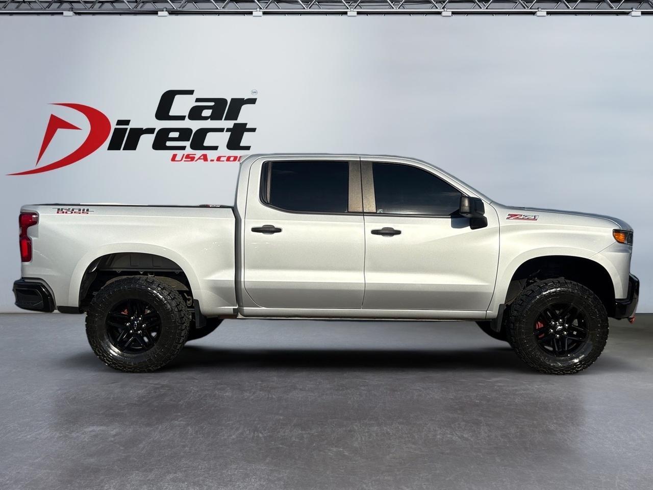 2021 Chevrolet Silverado 1500 Custom Trail Boss, BACKUP CAMERA, BED LINER, TOW PACKAGE, APPLE CARPLAY/ANDROID AUTO, CORNER REAR BUMPER STEP, RUNNING BOARDS, LOW MIILEAGE, DRIVE LIKE A BOSS! Virginia Beach VA