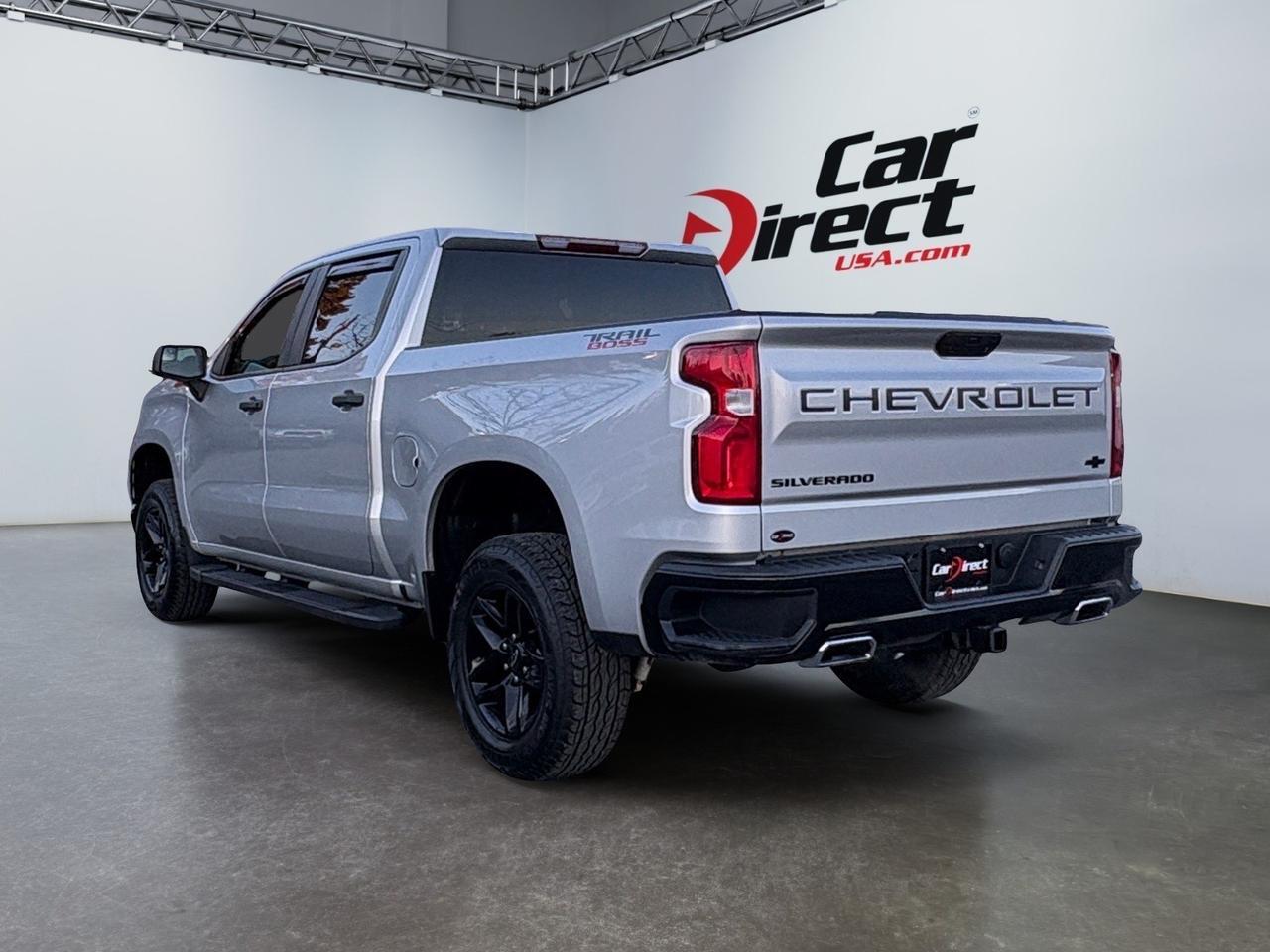 2021 Chevrolet Silverado 1500 Custom Trail Boss, BLACK TUBULAR STEPS, REAR CORNER STEPS, EZ LIFT & RELEASE TAILGATE, APPLE CARPLAY/ANDROID AUTO, REMOTE START, BACKUP CAMERA WITH PARKING SENSORS, BECOME A BOSS ON THE TRAIL OR ROAD! Virginia Beach VA