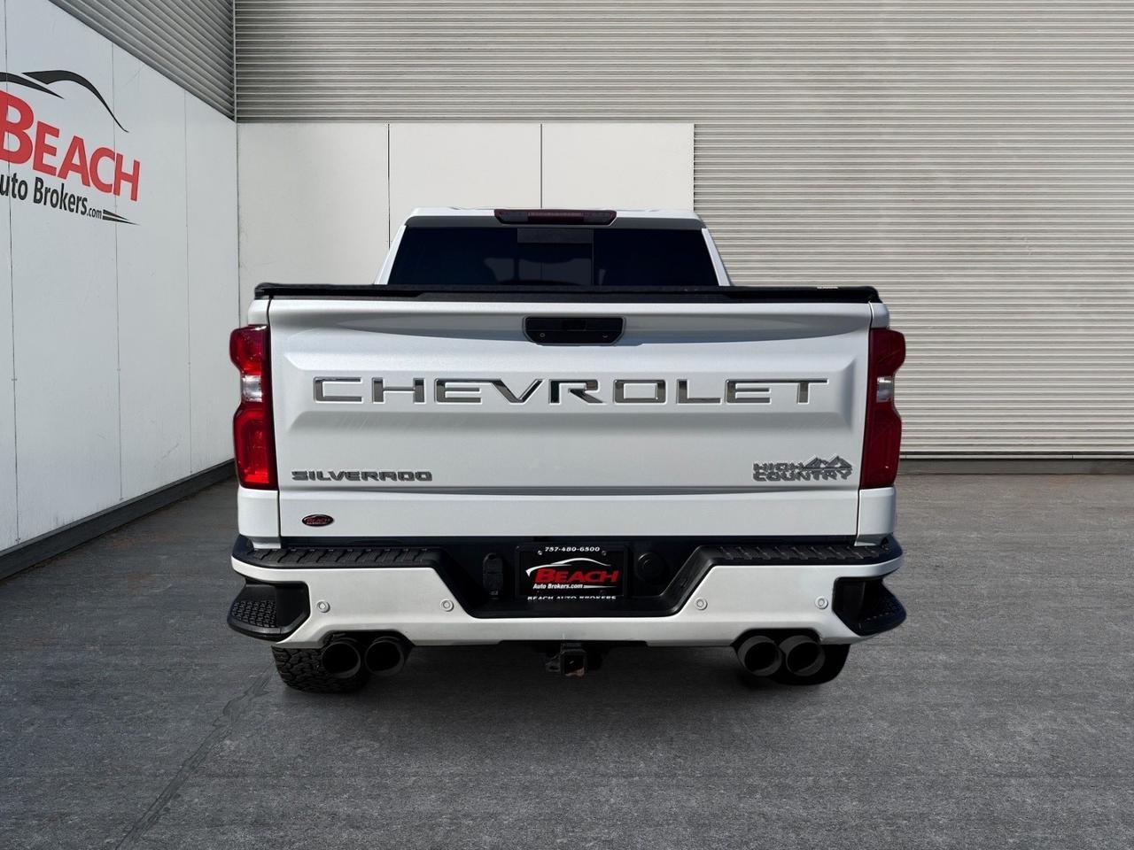 2021 Chevrolet Silverado 1500 High Country, APPLE CARPLAY/ANDROID AUTO, UNIVERSAL GARAGE DOOR OPENER, BOSE SPEAKERS, HEATED STEERING WHEEL, HEATED/VENTILATED SEATS, NAVIGATION, WIFI, POWER FOLDING MIRRORS, TOW HOOKS, TOW PACKAGE, TONNEAU COVER, POWER SLIDING REAR WINDOW, CLEAN CA Norfolk VA