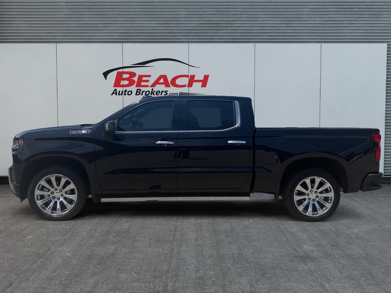 2021 Chevrolet Silverado 1500 High Country, HEATED/VENTILATED SEATS, HEATED REAR SEATS, APPLE CARPLAY/ANDROID AUTO, BACKUP CAMERA, TOW PACKAGE, BED LINER, BOSE SOUND SYSTEM, TOW HOOKS, POWER FOLDING MIRRORS, KEYLESS START, RUNNING BOARDS, CLEAN CARFAX, ONLY 1 OWNER! Norfolk VA