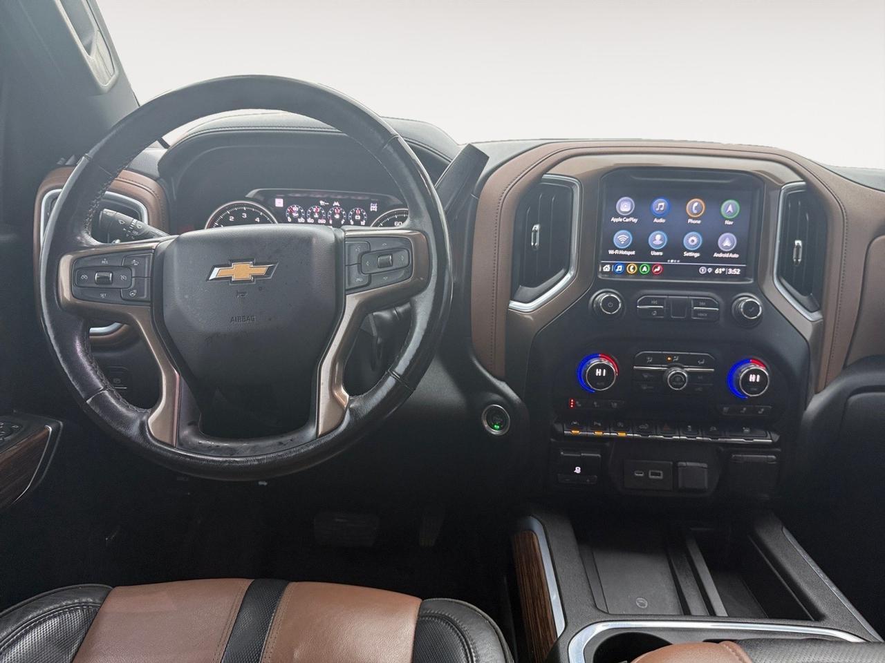 2021 Chevrolet Silverado 1500 High Country, HEATED/VENTILATED SEATS, HEATED REAR SEATS, SUNROOF, APPLE CARPLAY/ANDROID AUTO, RUNNING BOARDS, TOW PACAKAGE, POWER SLIDING REAR WINDOW, POWER FOLDING MIRRORS, UNIVERSAL GARAGE DOOR OPENER, BOSE SPEAKERS, CLEAN CARFAX, THIS CHEVROLET H Norfolk VA