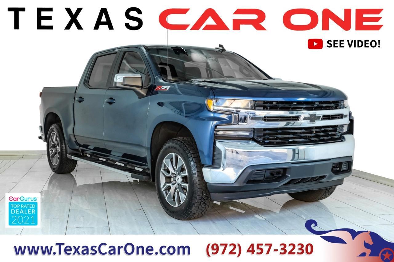 2021 Chevrolet Silverado 1500 LT CREW CAB 4WD DIESEL AUTOMATIC HEATED SEATS REAR CAMERA TOW HI