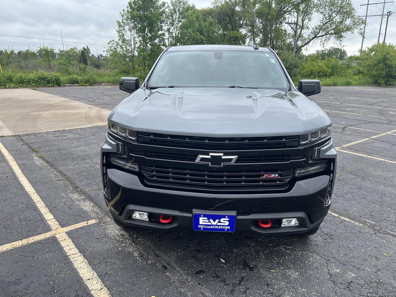 2021 Chevrolet Silverado 1500 LT Trail Boss Crew Cab 4WD BedProtectionPkg w/20s Spray-OnBedliner RearWheelhouseLiners HtdBuckets