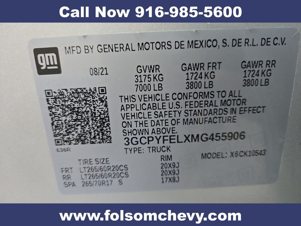 2021 Chevrolet Silverado 1500 LT Trail Boss Folsom CA