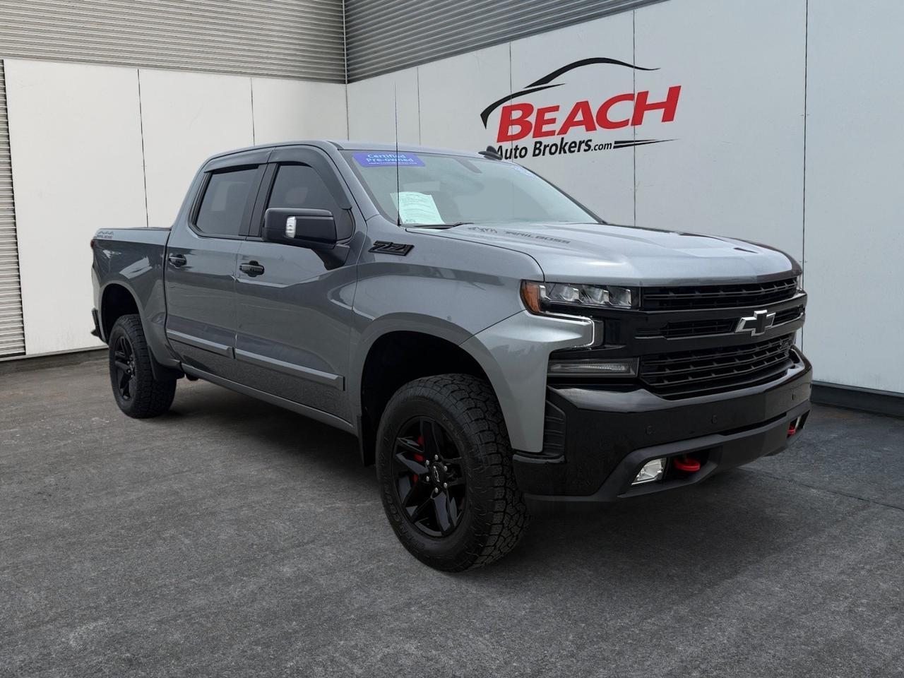 2021 Chevrolet Silverado 1500 LT Trail Boss, HEATED SEATS, BOSE SPEAKERS, UNIVERSAL GARAGE DOOR OPENER, APPLE CARPLAY/ANDROID AUTO, BED LINER, TOW PACKAGE, BACKUP CAMERA, POWER MIRRORS, REMOTE START, MAKE ITS YOURS TODAY!