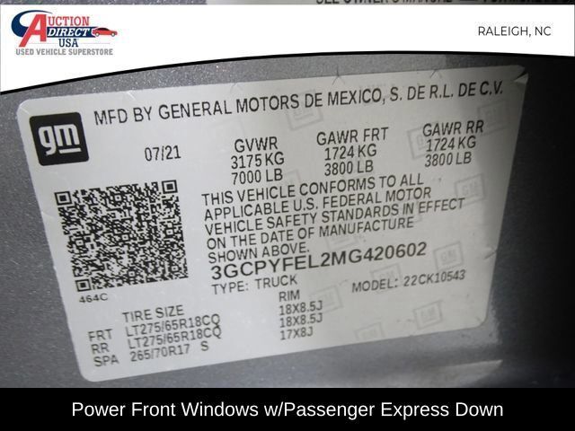 2021 Chevrolet Silverado 1500 LT Trail Boss Raleigh NC