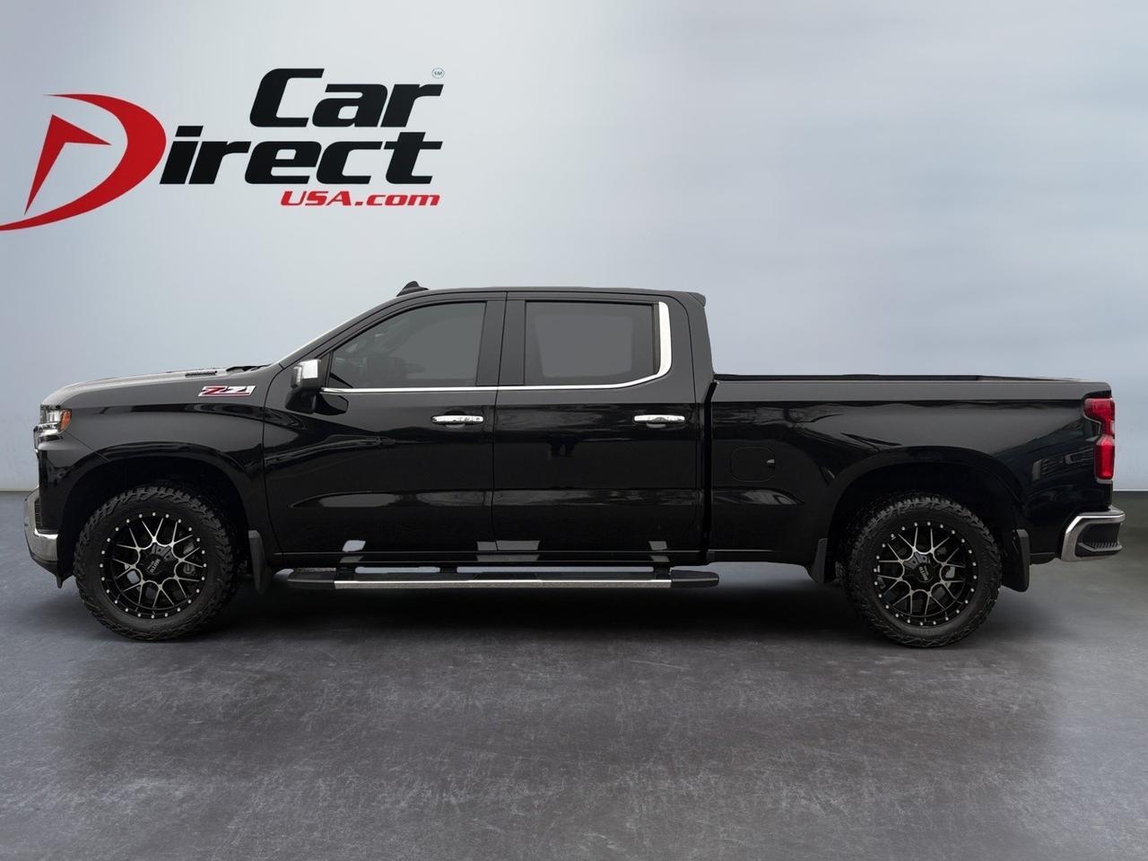 2021 Chevrolet Silverado 1500 LTZ, RUNNING BOARDS, BLIND SPOT ALERT, CUSTOM MOTO METAL WHEELS, HEADS-UP DISPLAY, SUNROOF, HEATED & VENTILATED SEATS, POWER TAILGATE, APPLE CARPLAY/ANDROID AUTO, TOW PACKAGE, POWER SLIDING REAR WINDOW, BACKUP CAMERA, THIS TRUCK HAS IT ALL!