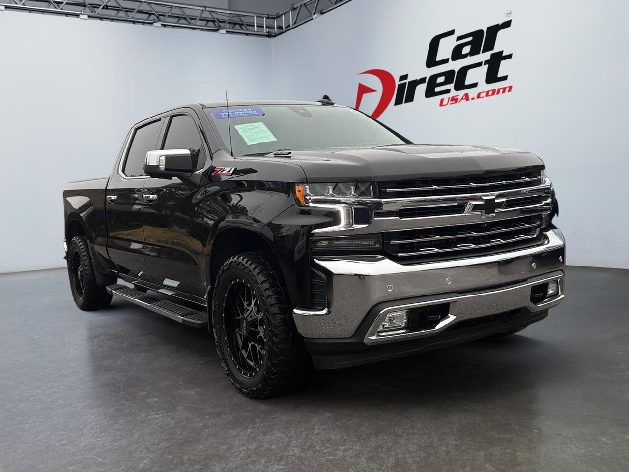 2021 Chevrolet Silverado 1500 LTZ, RUNNING BOARDS, BLIND SPOT ALERT, CUSTOM MOTO METAL WHEELS, HEADS-UP DISPLAY, SUNROOF, HEATED & VENTILATED SEATS, POWER TAILGATE, APPLE CARPLAY/ANDROID AUTO, TOW PACKAGE, POWER SLIDING REAR WINDOW, BACKUP CAMERA, THIS TRUCK HAS IT ALL! Virginia Beach VA