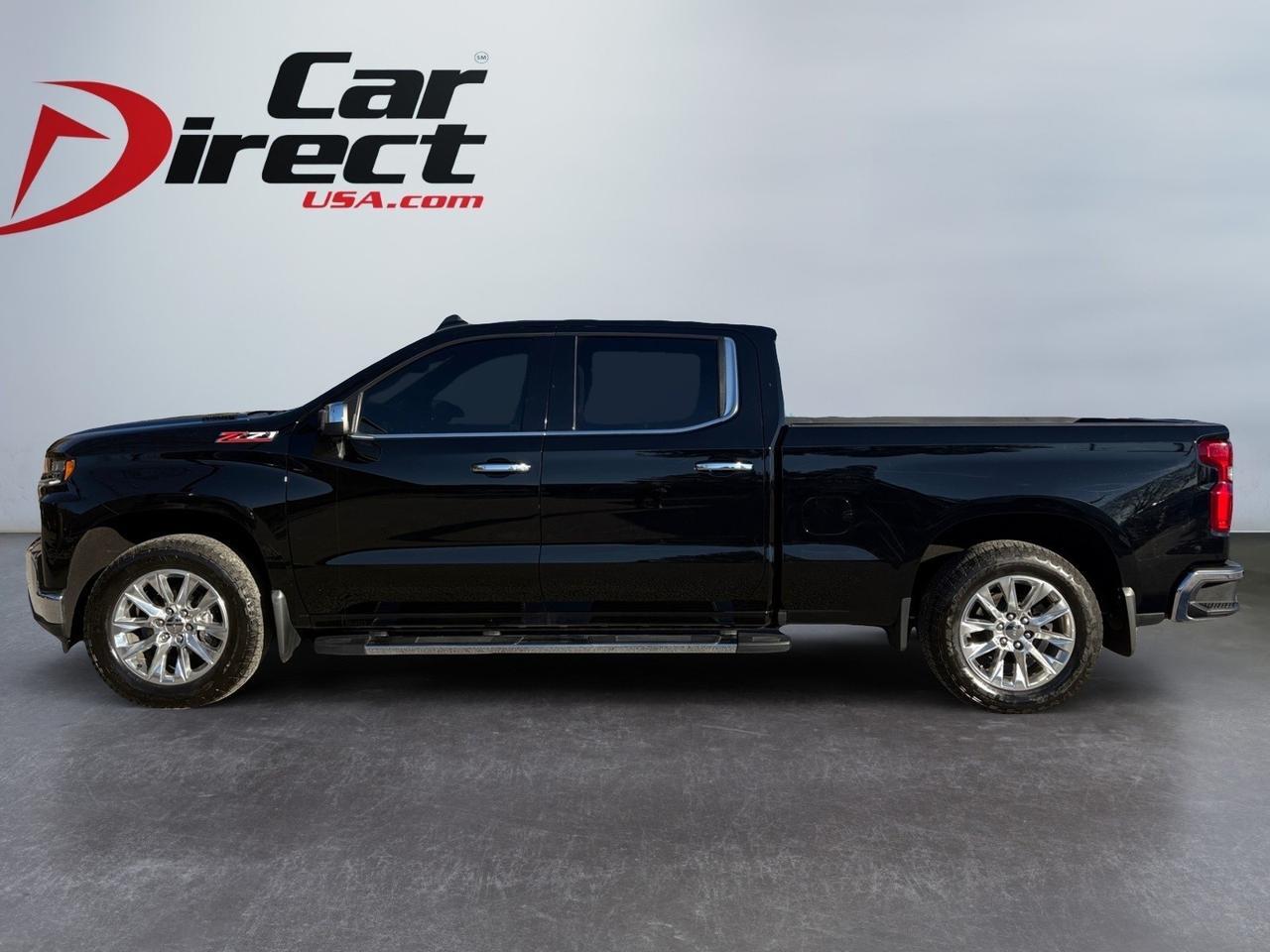 2021 Chevrolet Silverado 1500 LTZ, RUNNING BOARDS, BLIND SPOT ALERT, HEADS-UP DISPLAY, SUNROOF, HEATED AND VENTILATED SEATS, HEATED STEERING WHEEL, POWER TAILGATE, APPLE CARPLAY/ANDROID AUTO, TOW PACKAGE, POWER SLIDING REAR WINDOW, BACKUP CAMERA, THIS TRUCK HAS ANYTHING YOU COULD