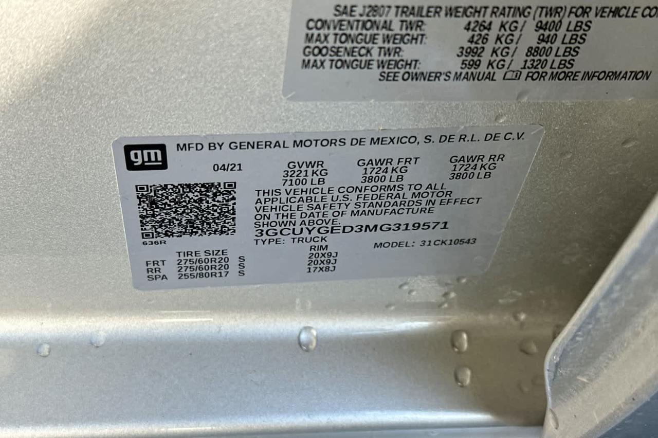 2021 Chevrolet Silverado 1500 LTZ Roseville CA