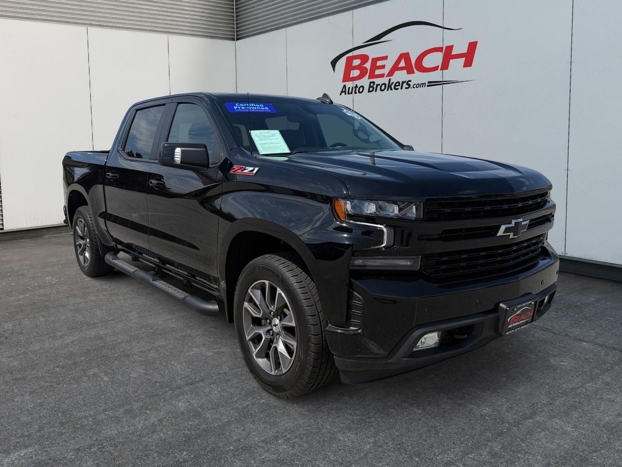 2021 Chevrolet Silverado 1500 RST, APPLE CARPLAY/ANDROID AUTO, BOSE SPEAKERS, WIFI, POWER SLIDING REAR WINDOW, UNIVERSAL GARAGE DOOR OPENER, BACKUP CAMERA, REMOTE START, TOW PACKAGE, TOW HOOKS, BED LINER, ONLY 1 OWNER!