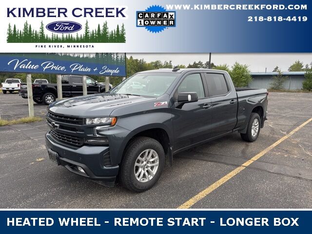 Used 2021 Chevrolet Silverado 1500 RST with VIN 1GCUYEED5MZ166664 for sale in Pine River, Minnesota