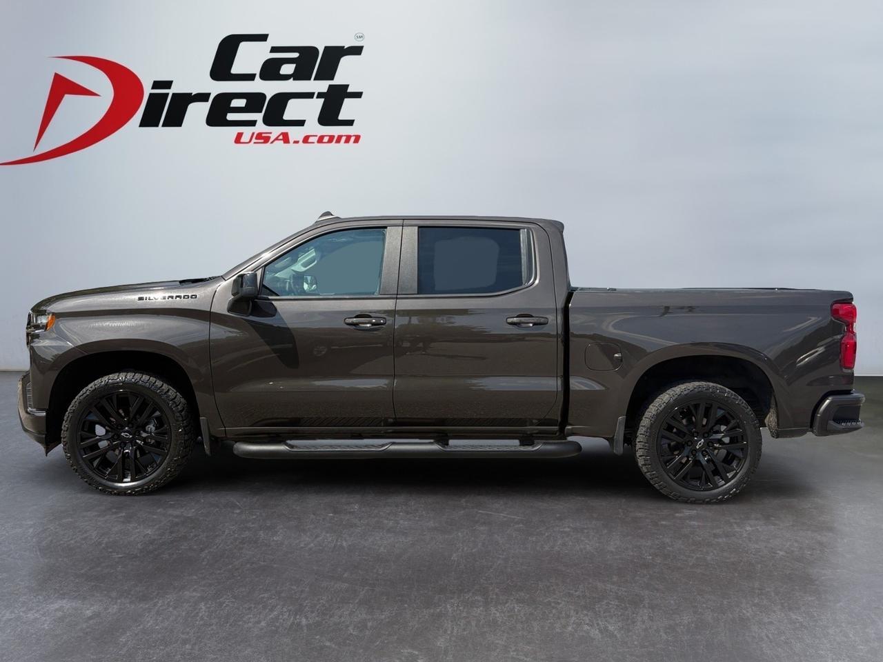 2021 Chevrolet Silverado 1500 RST, RUNNING BOARDS, TOW PACKAGE, BED LINER, HARD TONNEAU COVER, POWER TAILGATE, SUNROOF, HEATED STEERING & SEATS, REAR POWER SLIDING WINDOW, AUTO START/STOP, BACKUP CAMERA, PARKING SENSORS, APPLE CARPLAY/ANDROID AUTO, CLEAN CARFAX, TAKE THIS CHEVY H