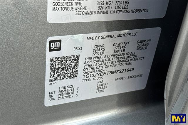 2021 Chevrolet Silverado 1500 RST Salinas CA