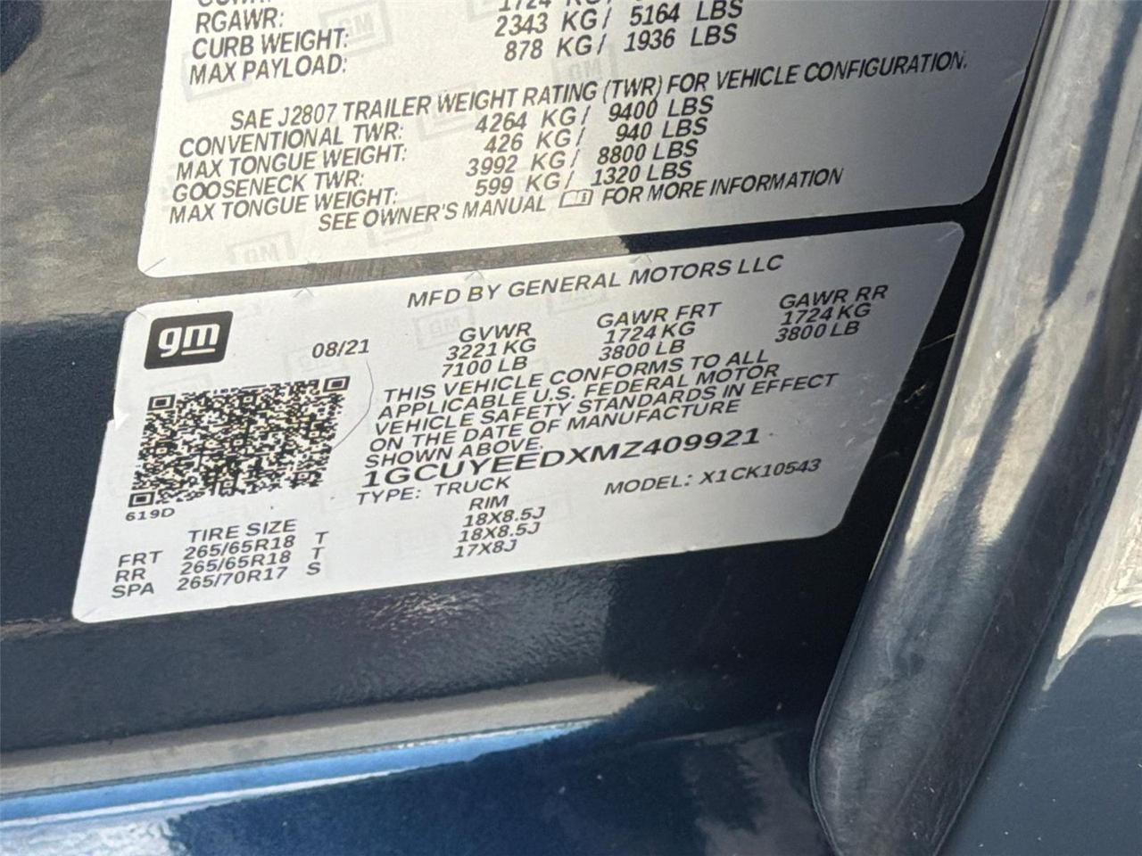 2021 Chevrolet Silverado 1500 RST Hagerstown MD